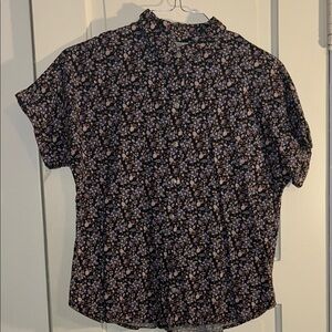 Universal Thread Black Floral Blouse